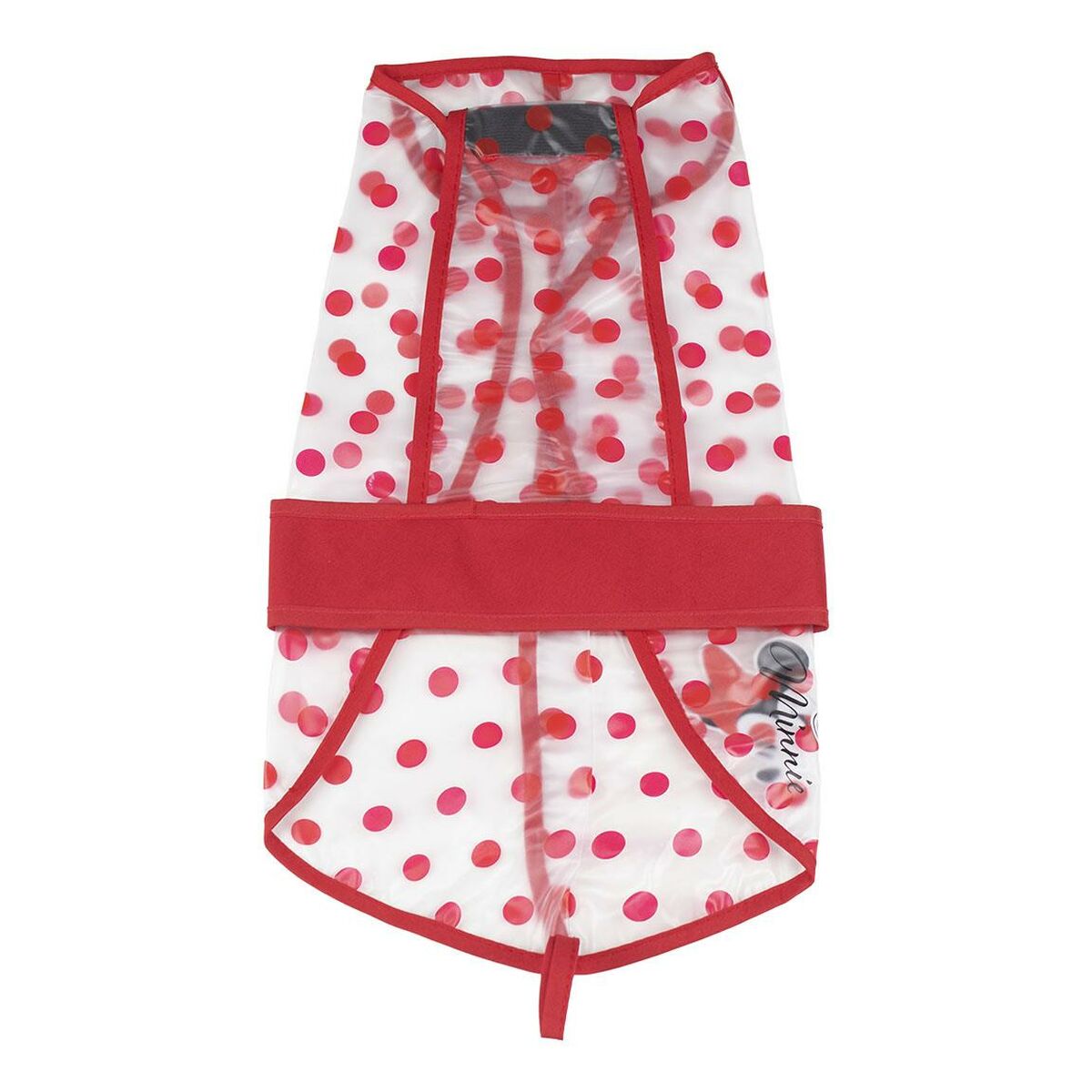 Regnrock för hundar Minnie Mouse Röd - 13