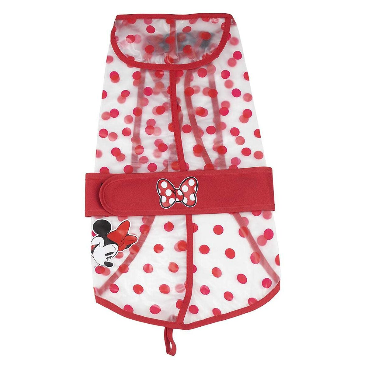 Regnrock för hundar Minnie Mouse Röd - 2