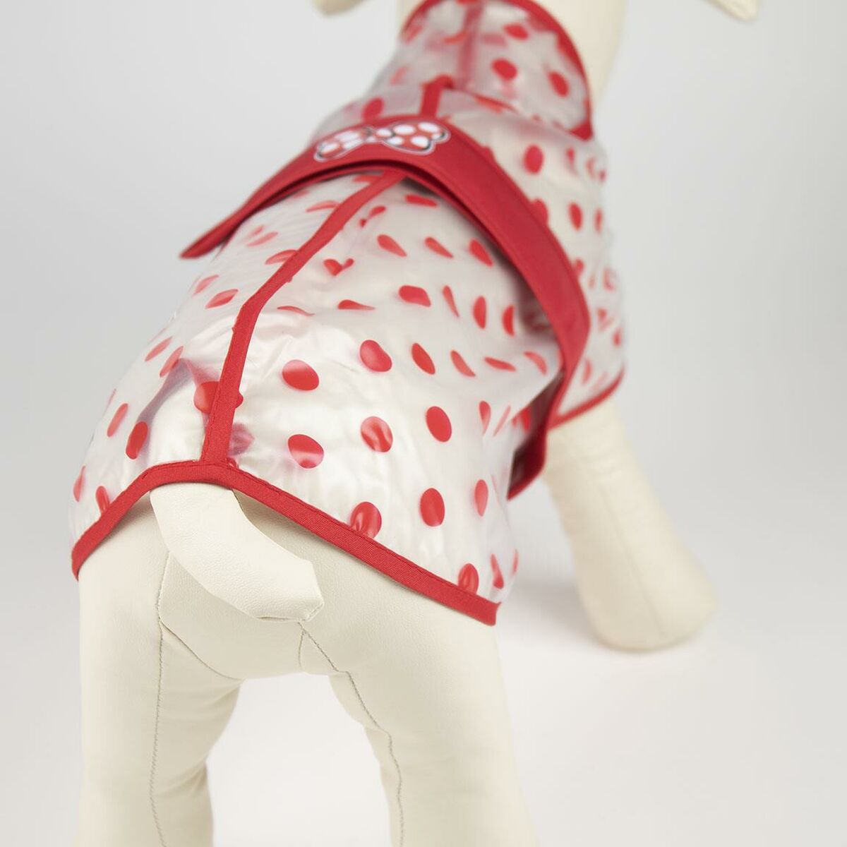 Regnrock för hundar Minnie Mouse Röd - 16