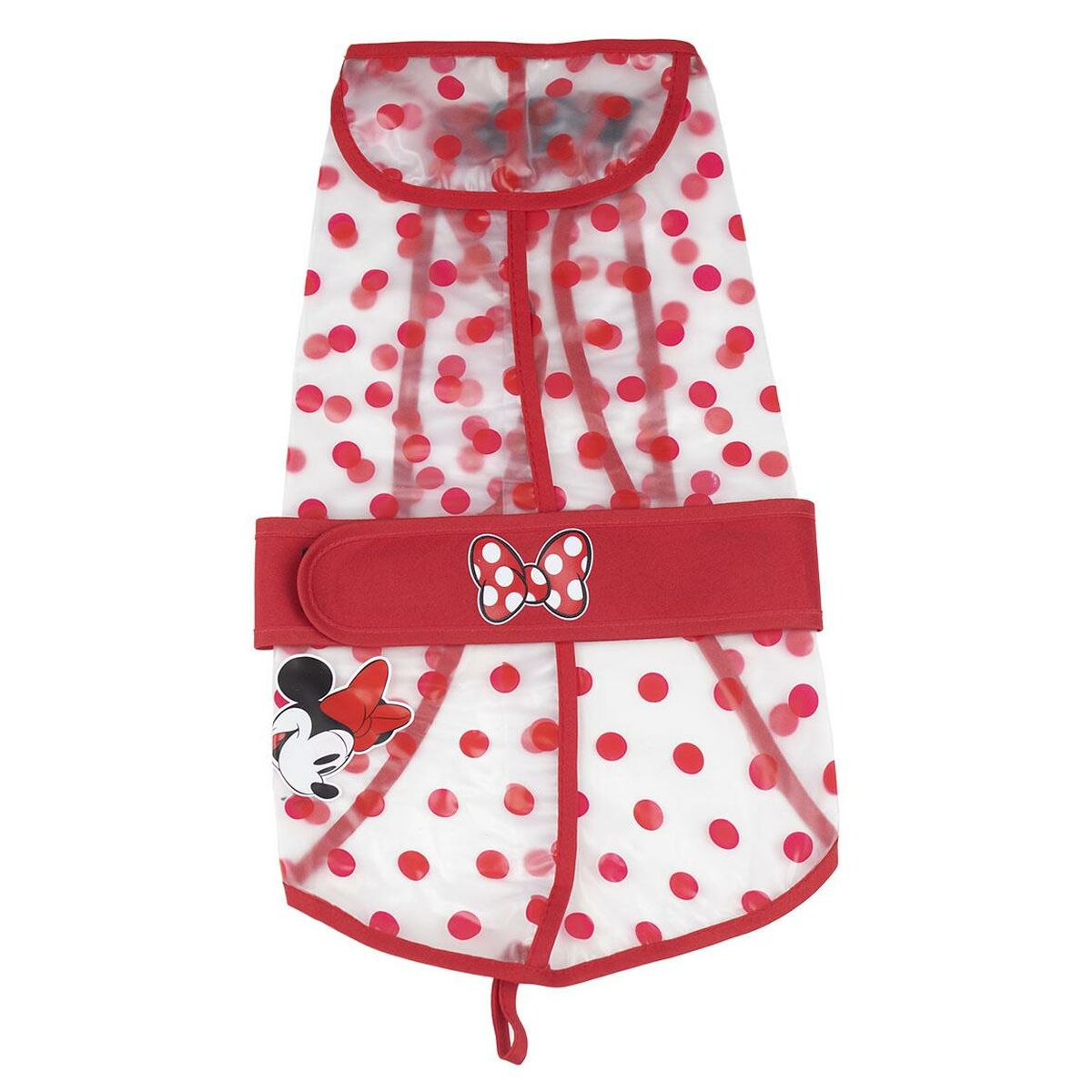Regnrock för hundar Minnie Mouse Röd - 5
