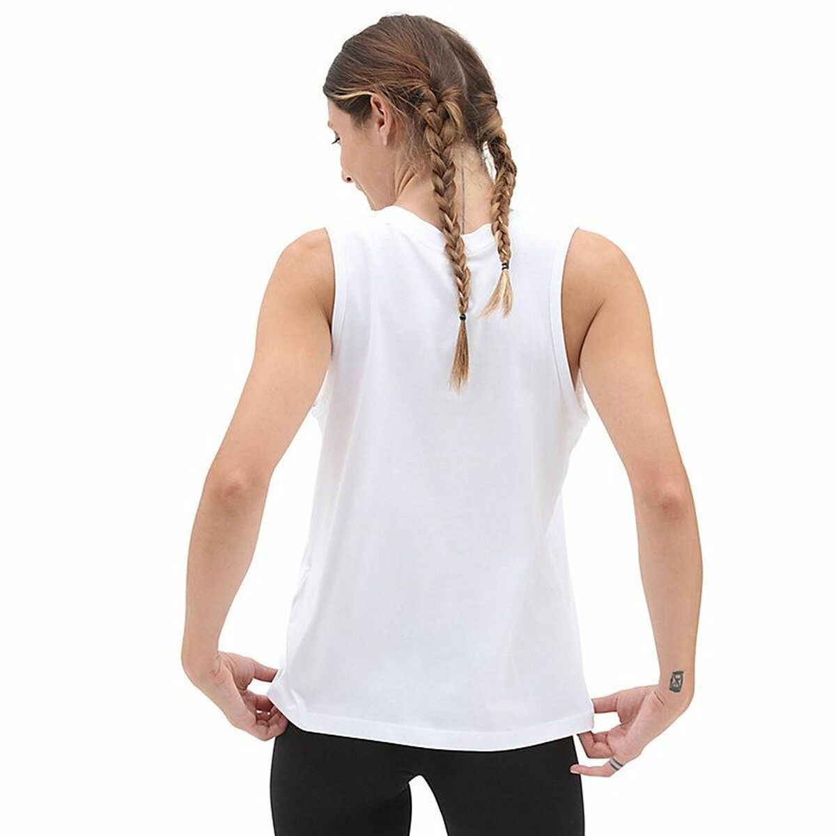 Tanktop, Dam Vans  Lock Box Tank Vit - 2