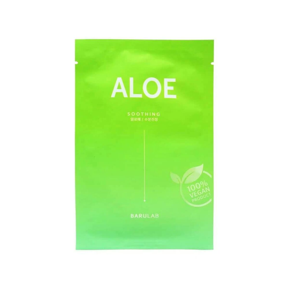 Ansiktsmask BARULAB The Clean Aloe 23 g Lugnande