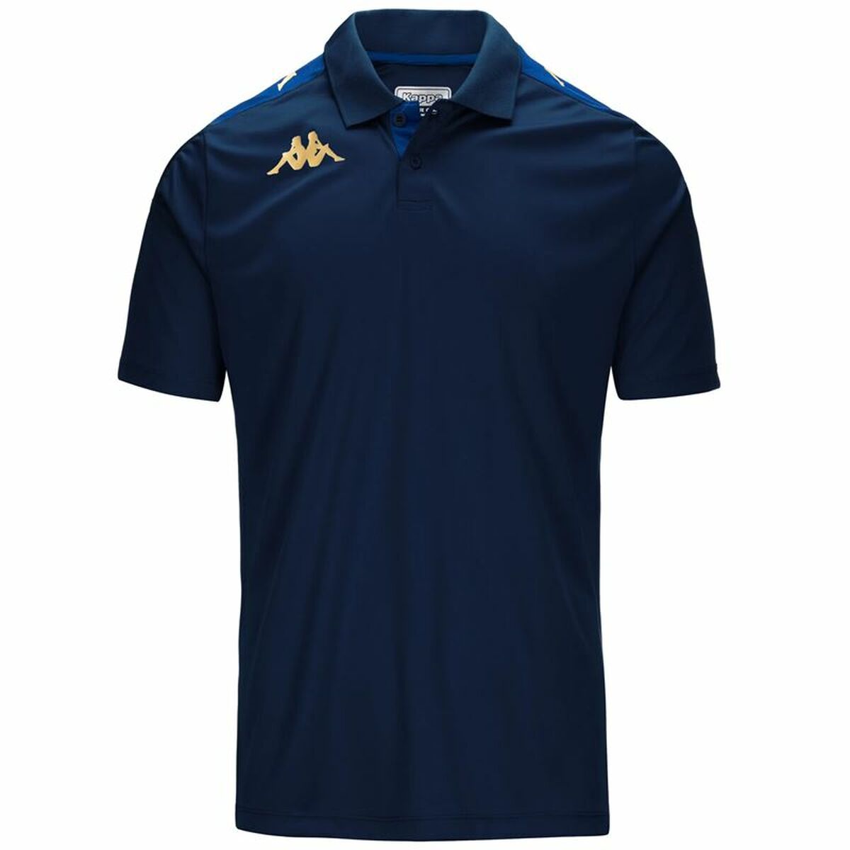 Polotröja kortärmad Herr Kappa 4Futbol Ghiolo Blå 2XL