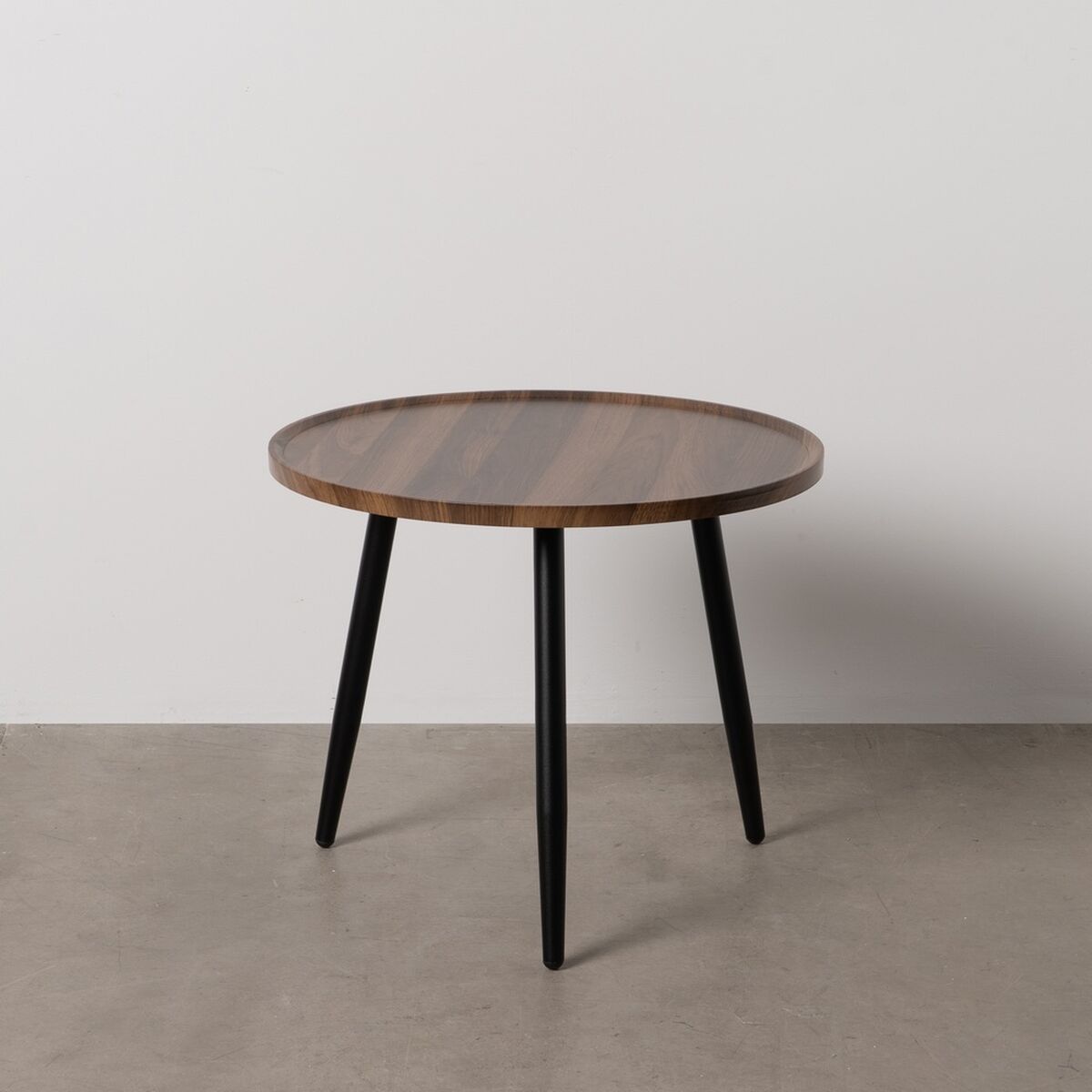 Sidobord Brun Svart 60 x 60 x 49,5 cm - 2