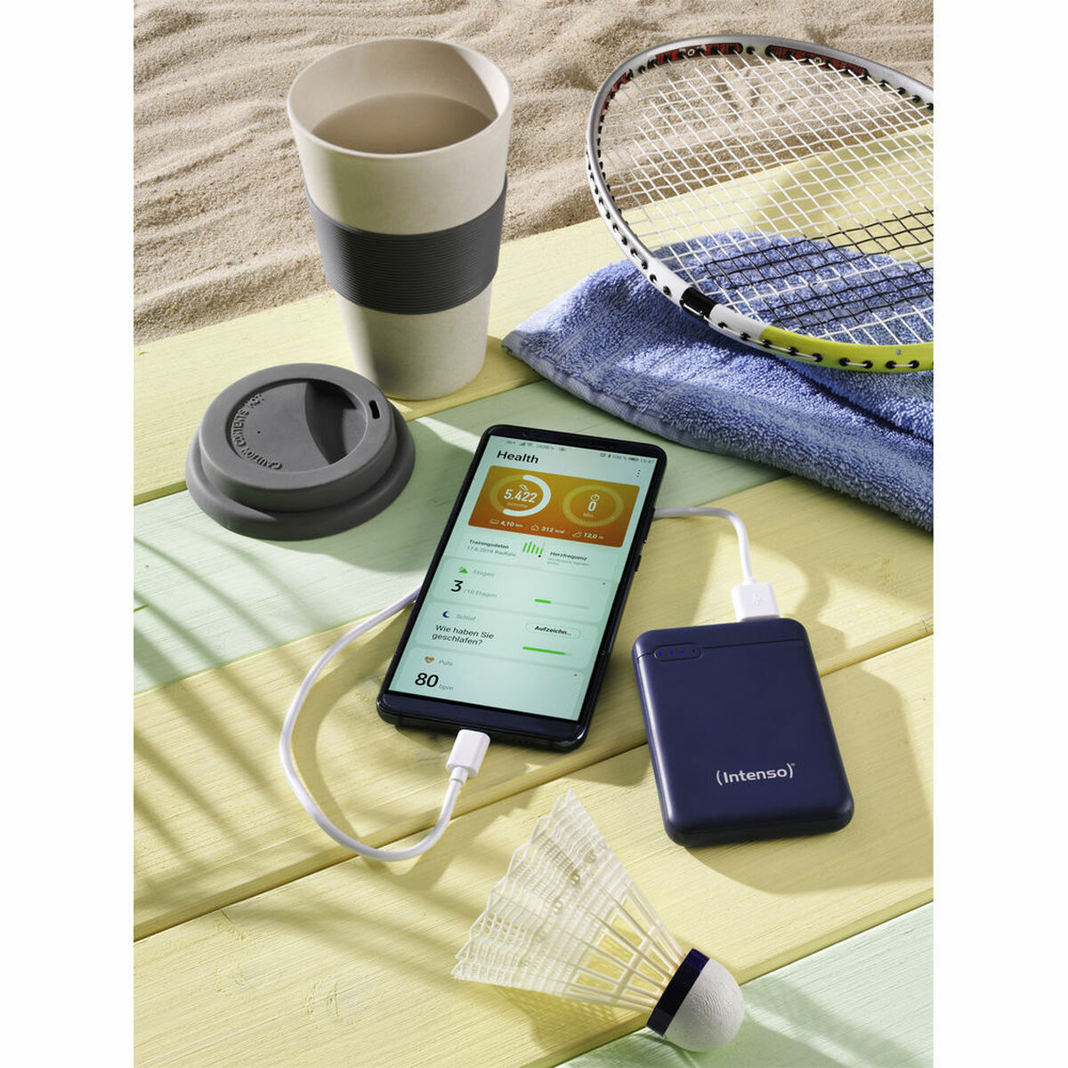Powerbank INTENSO XS5000 Blå 5000 mAh - 5