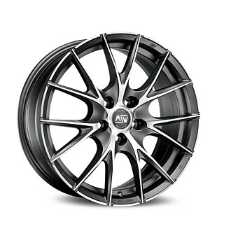 Bilfälg MSW MSW25 19" 9,0 x 19" ET29 PCD 5x112 CB 72,3