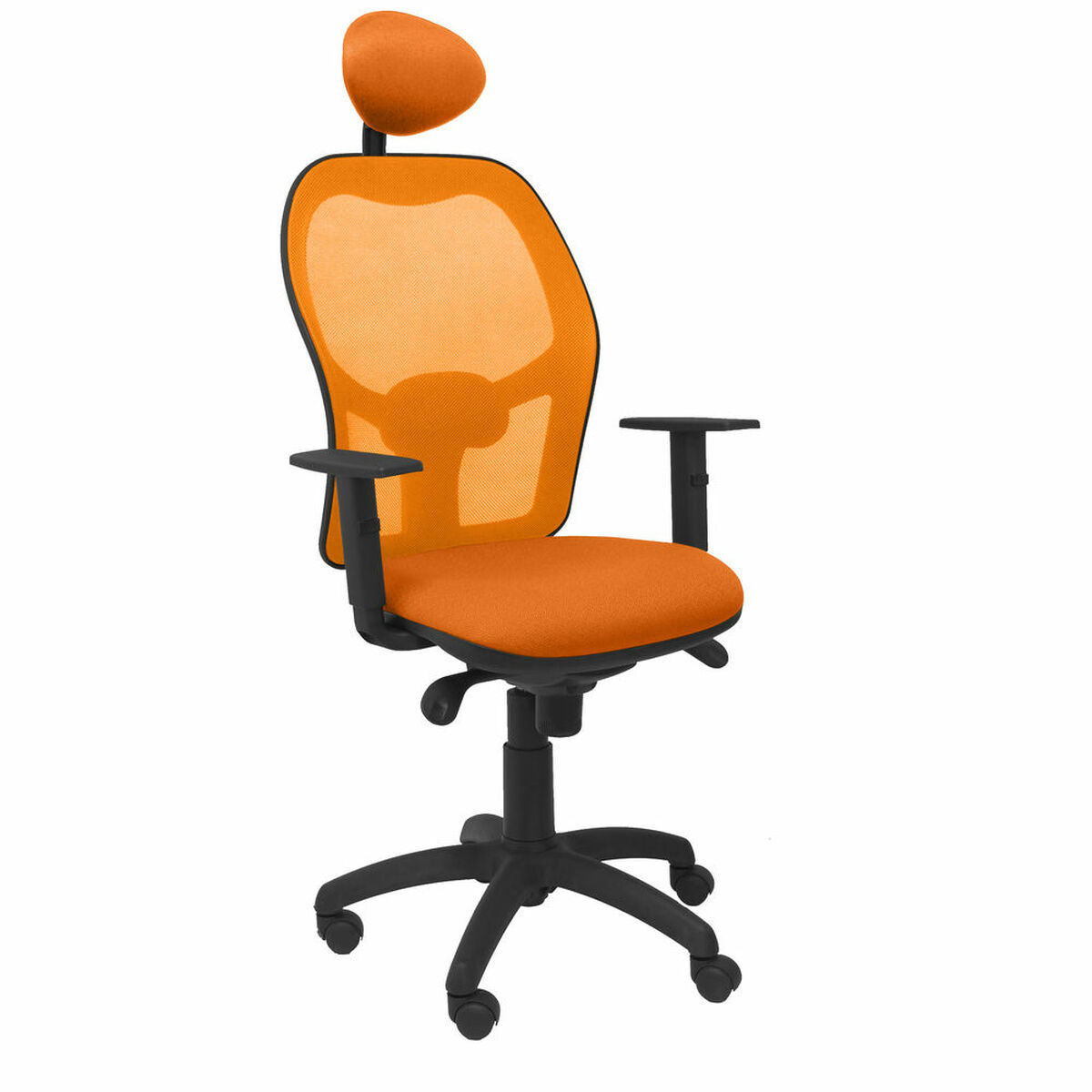 Kontorsstol med nackstöd Jorquera Piqueras y Crespo ALI308C Orange - 3