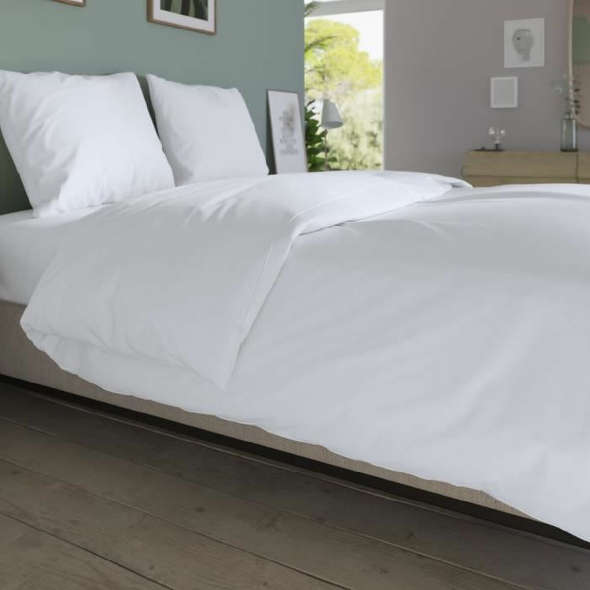 Påslakan DODO Antibakteriell Vit 240 x 260 cm 260 x 240 cm - 6