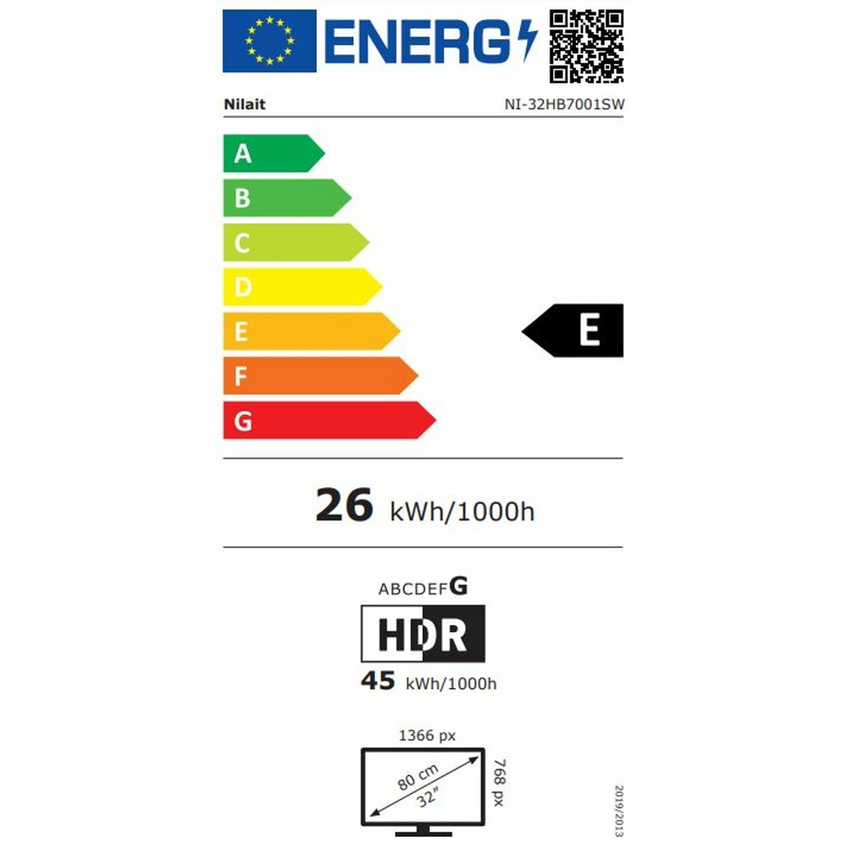 Smart TV Nilait NI-32HB7001S 32" - 7