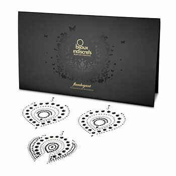 Flamboyant Svart & Silver Bijoux Indiscrets FLAMBOYANT Svart