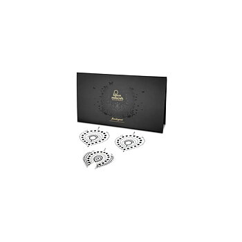 Flamboyant Svart & Silver Bijoux Indiscrets FLAMBOYANT Svart