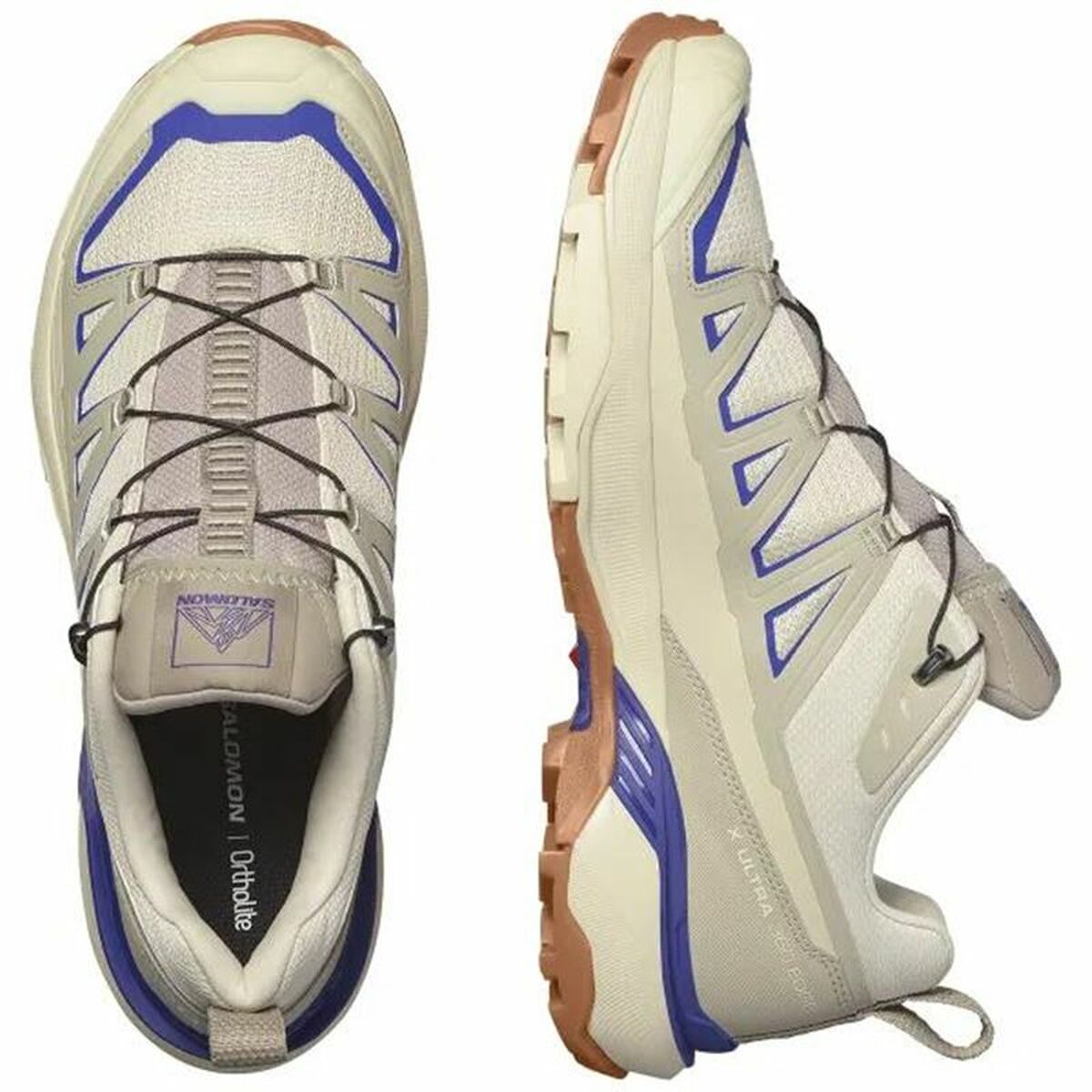 Gymnastiksko, Dam Salomon X Ultra 360 Edge Grå - 4