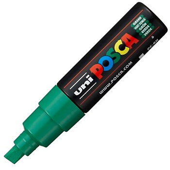Spritpenna POSCA PC-8K Grön (6 antal)