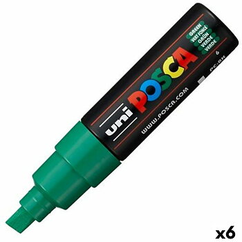Spritpenna POSCA PC-8K Grön (6 antal)