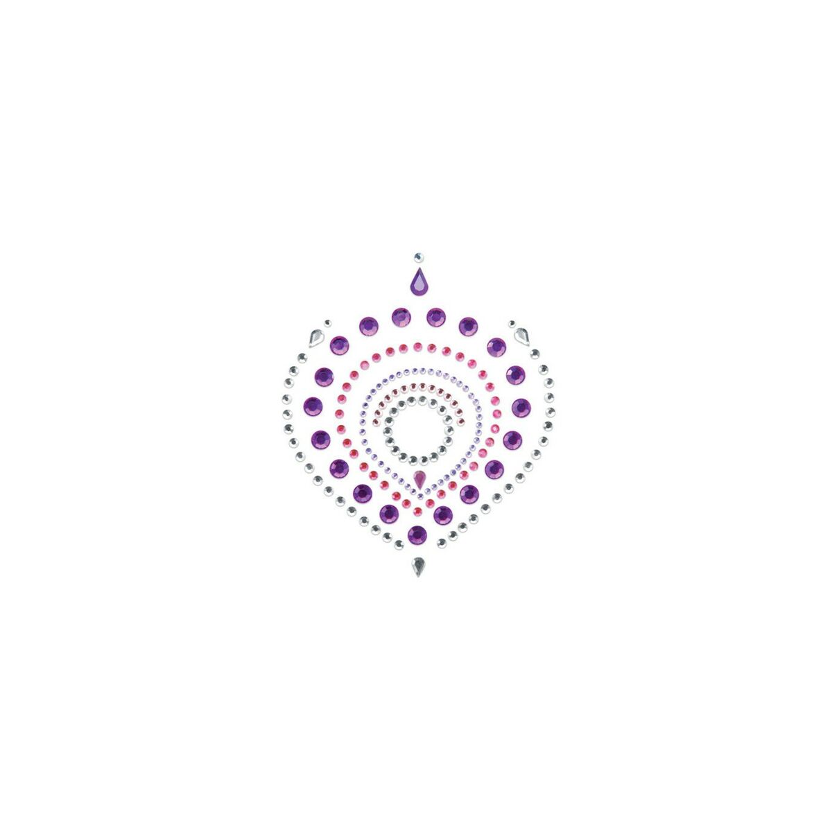 Skydd för bröstvårtor Bijoux Indiscrets Rosa Violett - 3