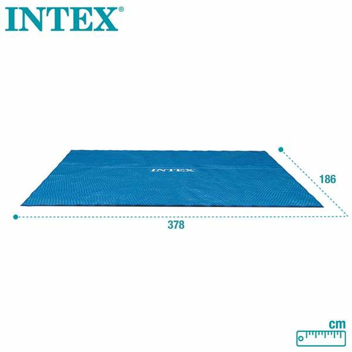 Pool Cover Intex Frame Sol Rektangulär 378 x 186 cm - 5