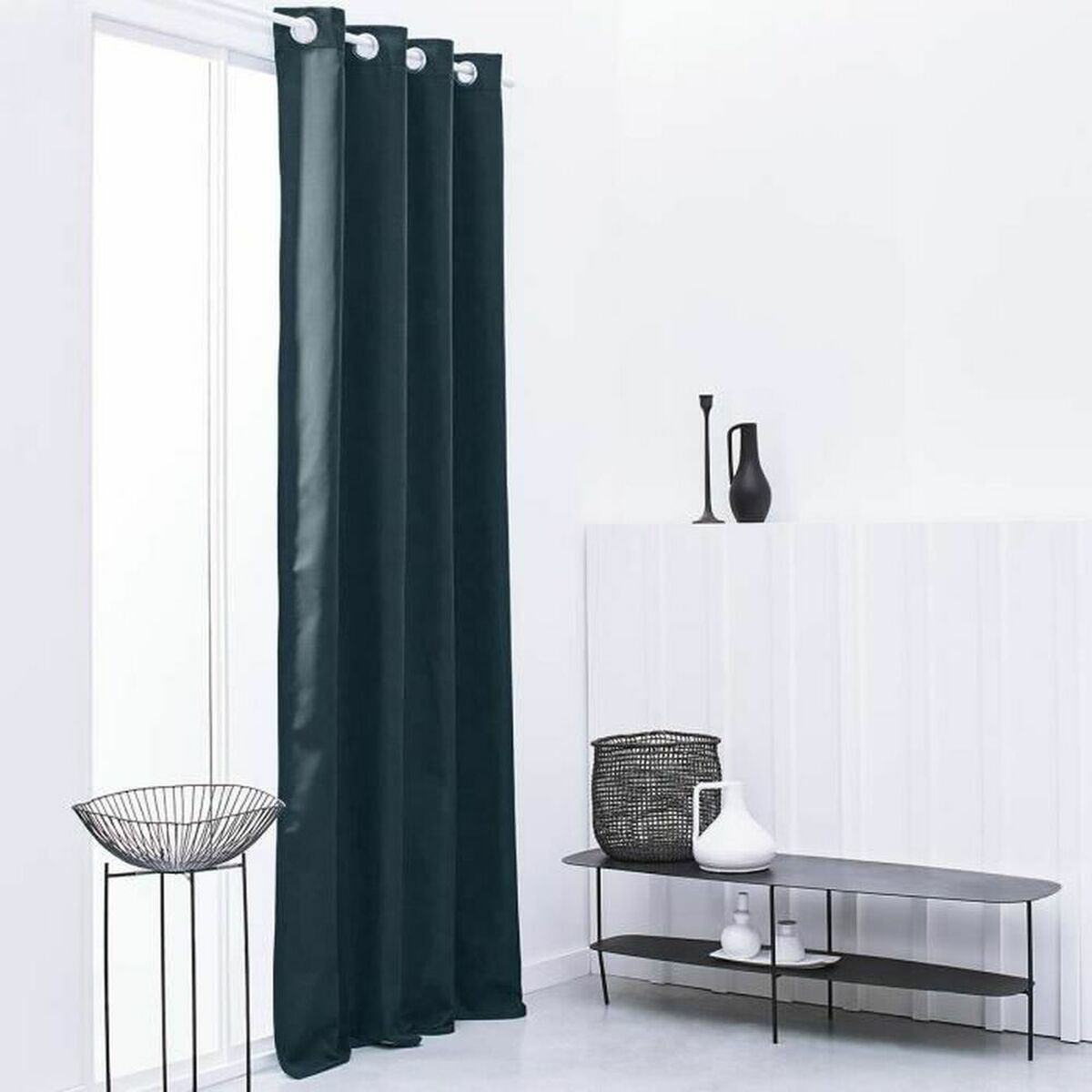 Gardin TODAY Essential Värmeisolering Mörkblå Turkosgrön 140 x 240 cm - 4