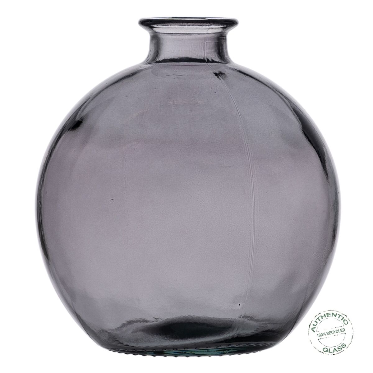 Vas Grå återvinningsglas 16 x 16 x 18 cm - 2
