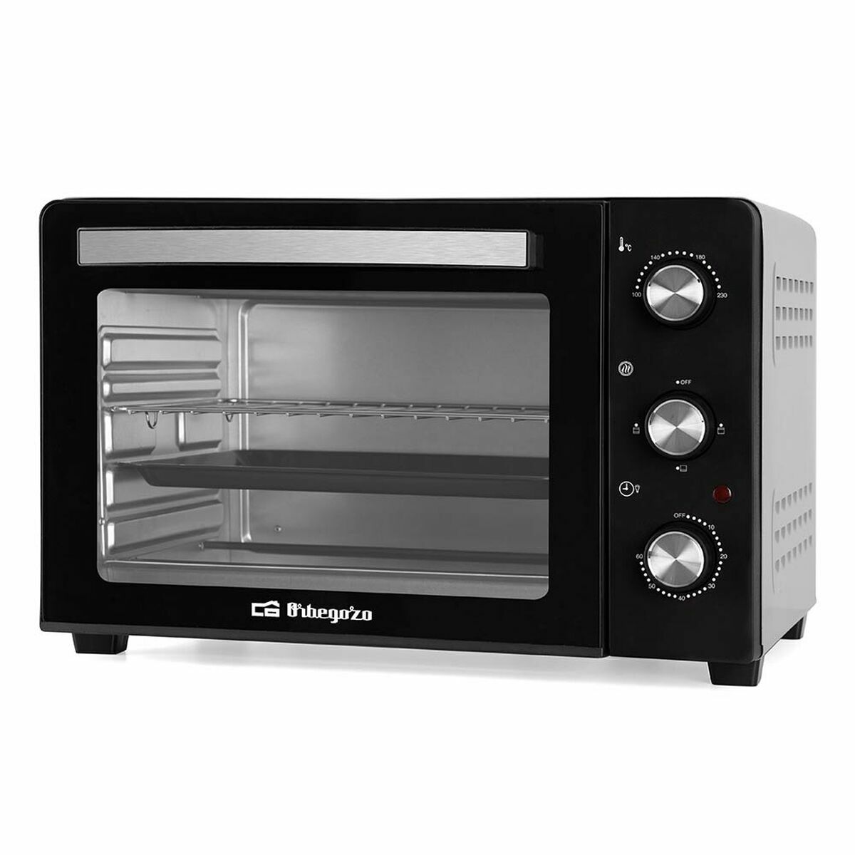 Varmluftsugn Orbegozo HOT256 Svart 1500 W - 2
