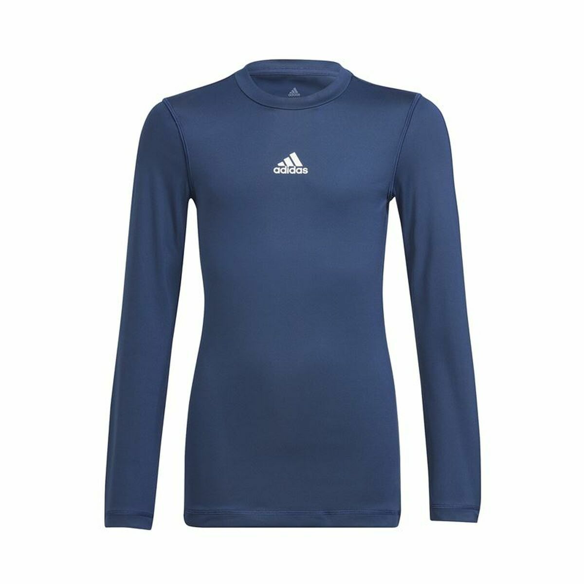 Kortärmad fotbollströja, Barn Adidas Techfit  Blå