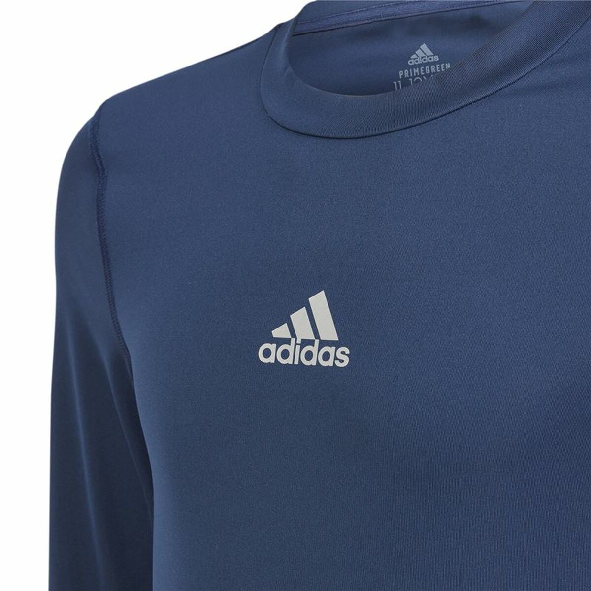 Kortärmad fotbollströja, Barn Adidas Techfit  Blå - 3