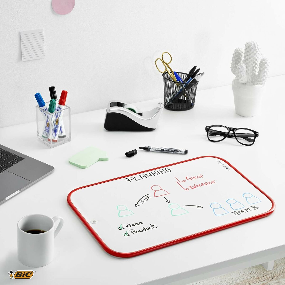 Whiteboard Bic 30 x 44 cm - 4