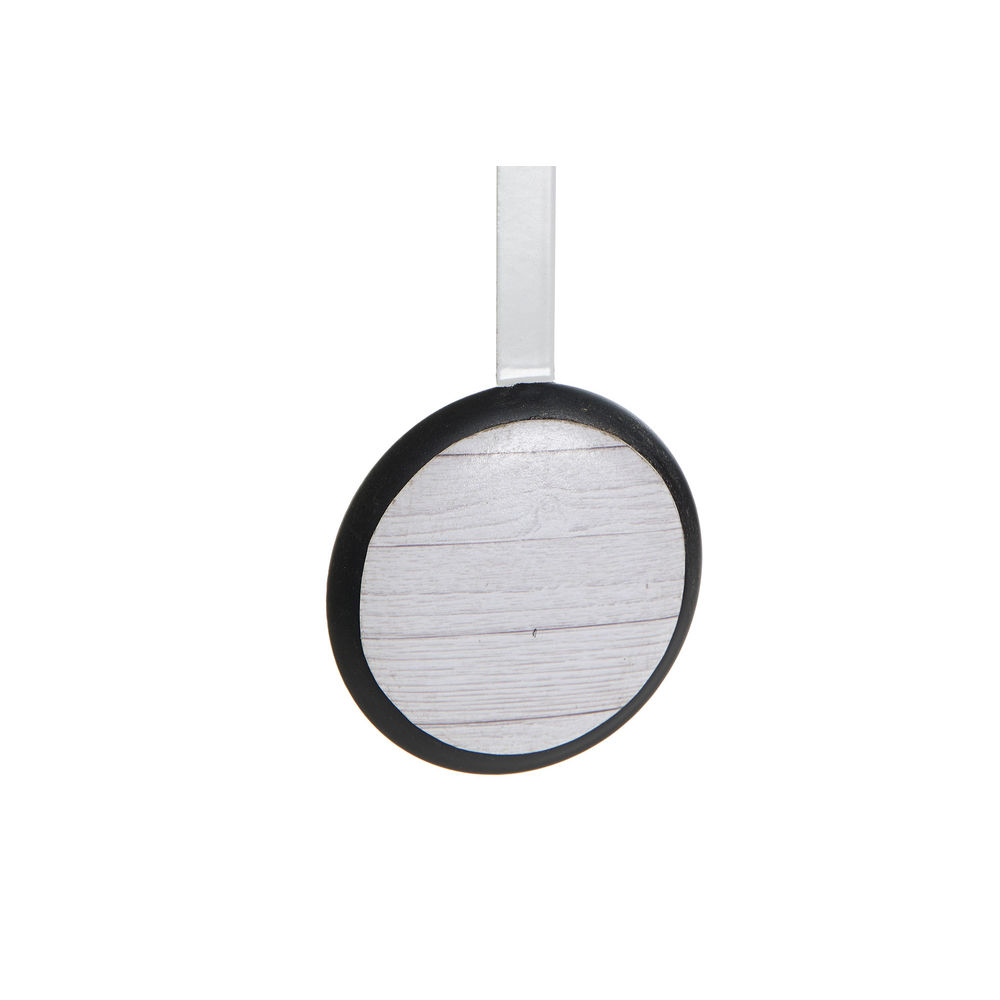 Väggklocka DKD Home Decor 32 x 5 x 56 cm Naturell Vit Plast Hus Trä MDF (2 antal) - 2