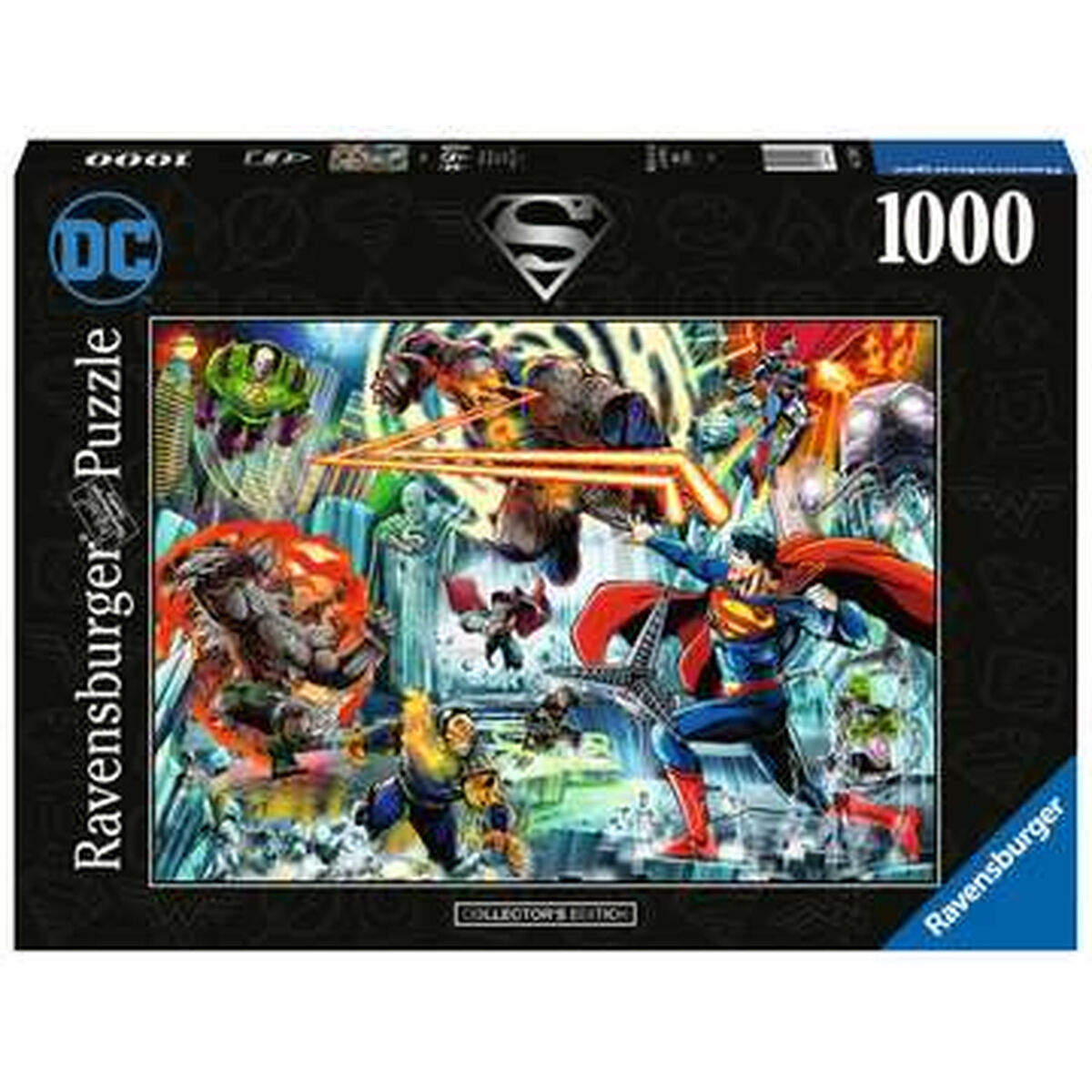 Pussel DC Comics Ravensburger 17298 Superman Collector's Edition 1000 Delar - 3