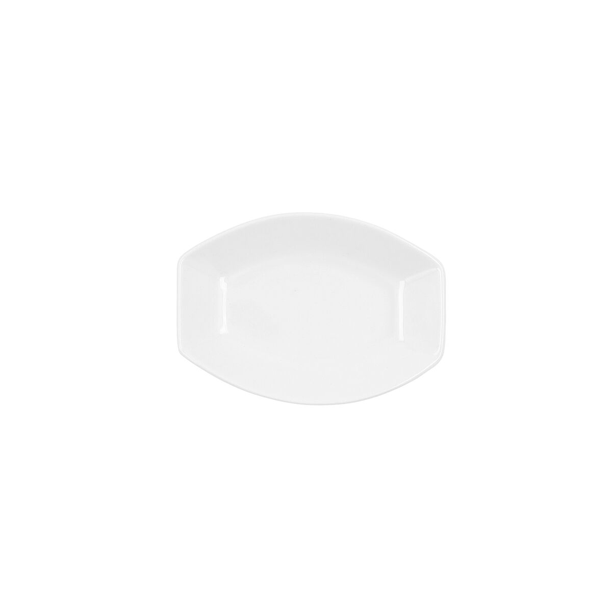 Snacksbricka Ariane Alaska Vit Keramik Avlång 10 x 7,4 x 1,5 cm 9,6 x 5,9 cm (18 antal) - 4