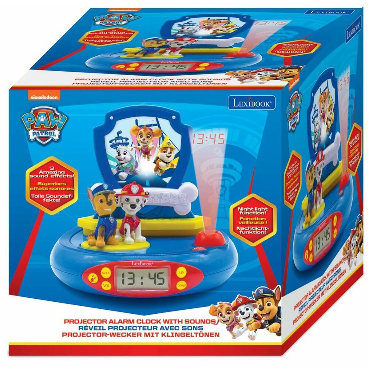 Väckarklocka Lexibook The Paw Patrol Projektor - 4