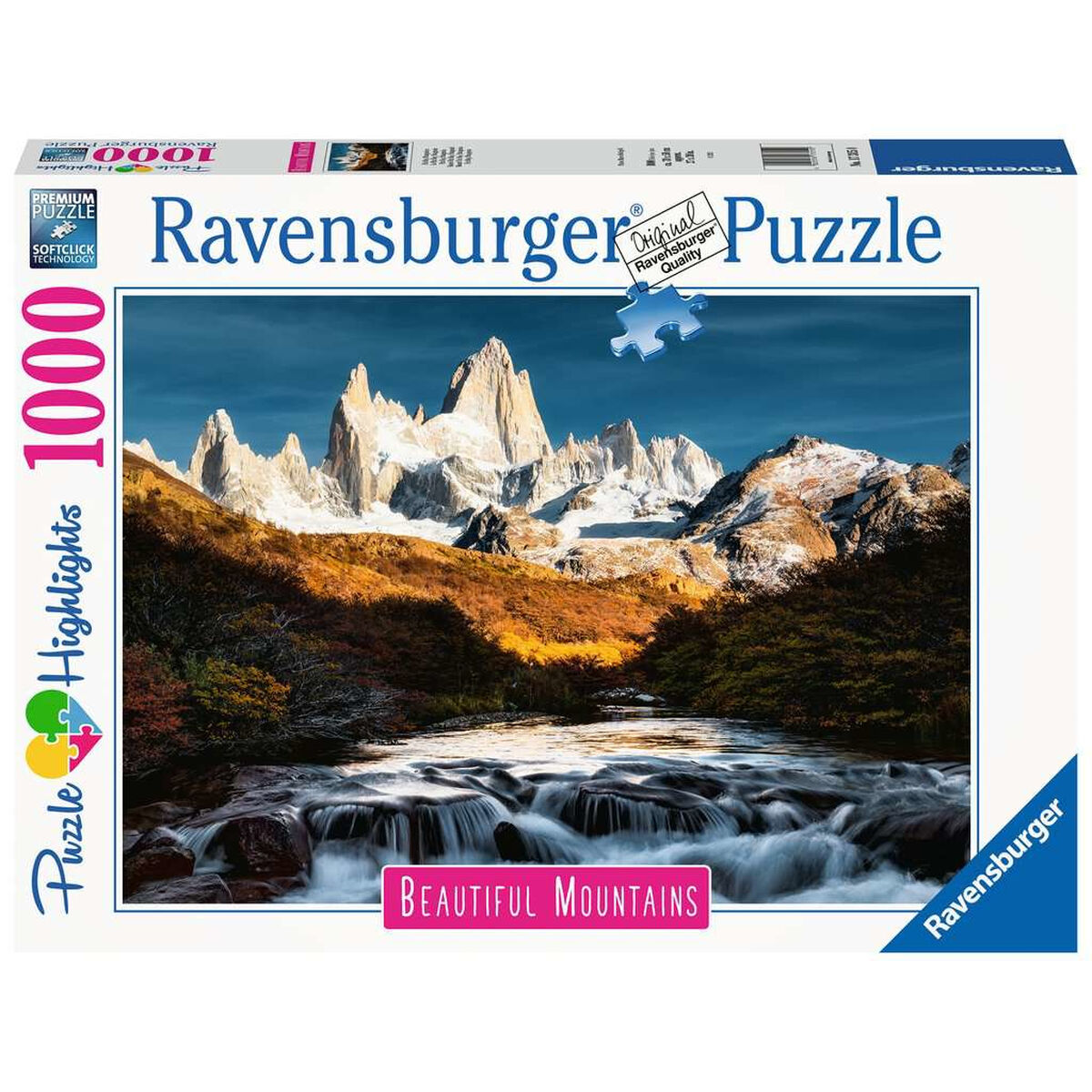 Pussel Ravensburger 17315 Fitz Roy - Patagonia 1000 Delar - 3