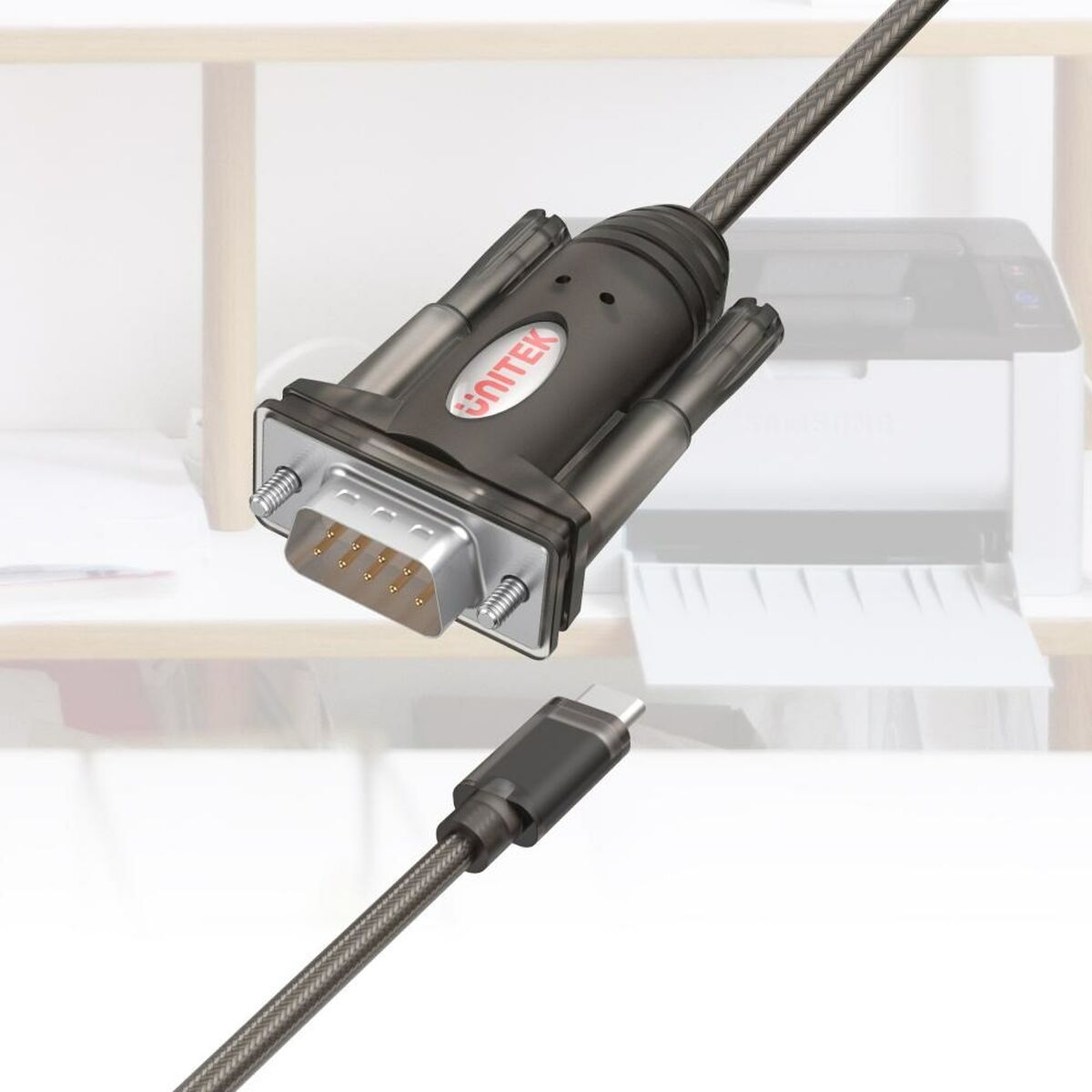 USB till Serieport Adapter Unitek Y-1105K 1,5 m - 2
