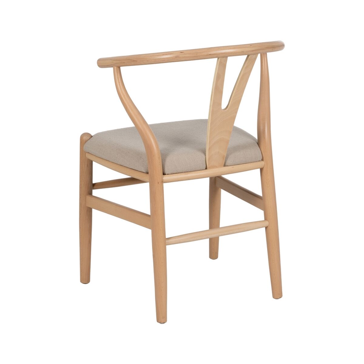 Matsalsstol Beige Naturell 53 x 55 x 80 cm - 4