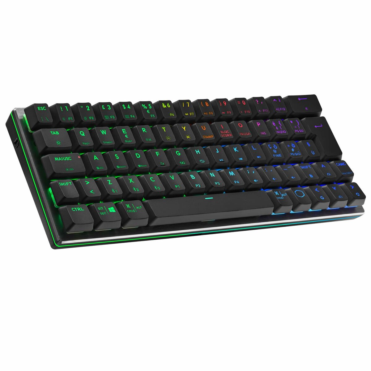 Tangentbord Cooler Master SK622 Qwerty Italienska Svart (Renoverade A) - 2