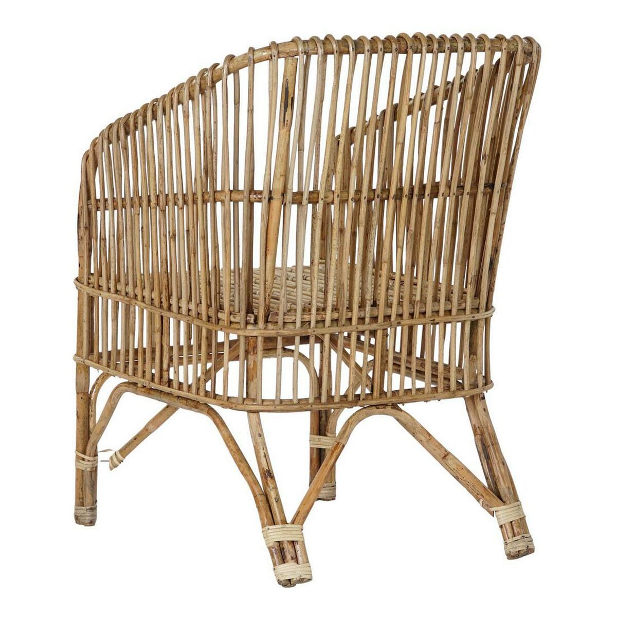 Trädgårdssoffa DKD Home Decor Naturell 56 x 52 x 82 cm - 7