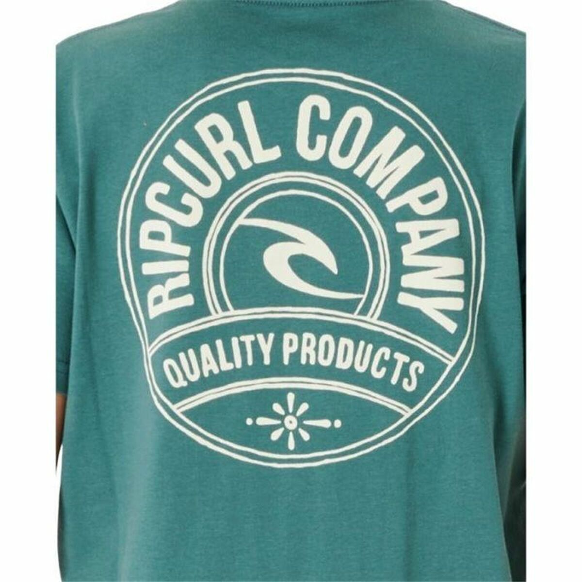 T-shirt med kortärm Barn Rip Curl Stapler  Blå - 4