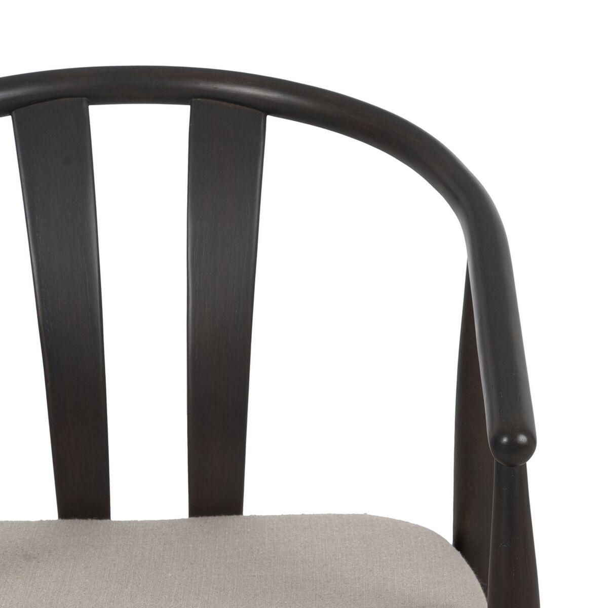 Matsalsstol Svart Beige 56,5 x 57 x 76 cm - 5