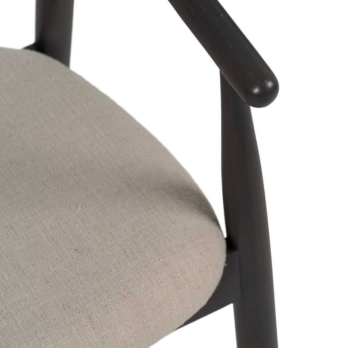 Matsalsstol Svart Beige 56,5 x 57 x 76 cm - 8