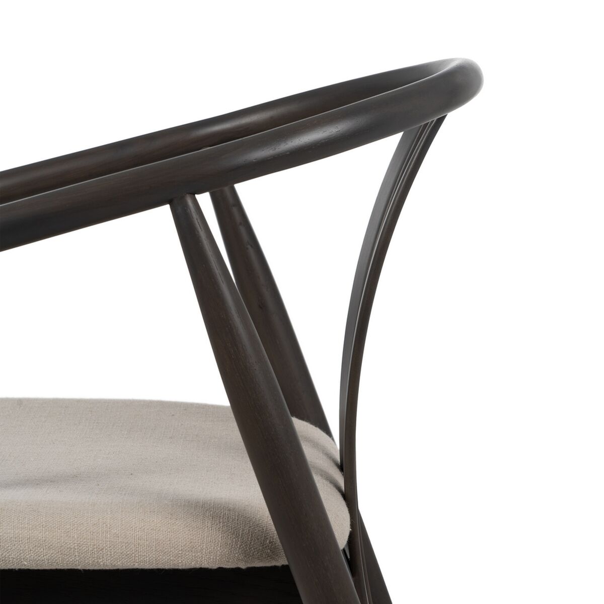 Matsalsstol Svart Beige 56,5 x 57 x 76 cm - 7