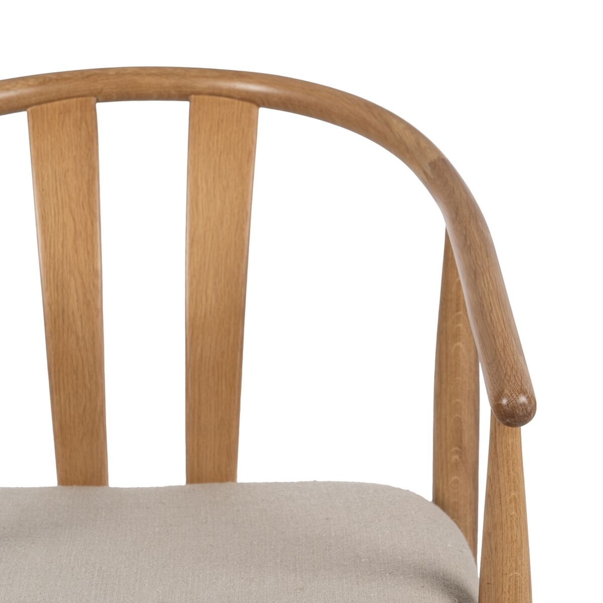 Matsalsstol Beige Naturell 56,5 x 57 x 76,5 cm - 5