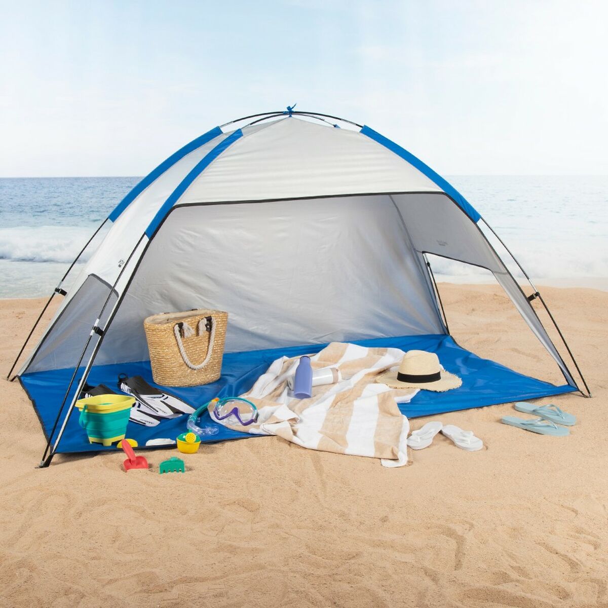 Strandtält Aktive Polyester 220 x 115 x 120 cm - 11