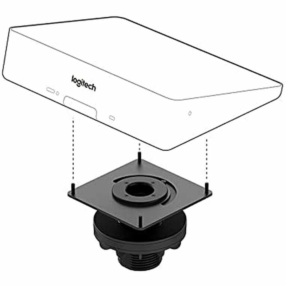 Stöd Logitech 939-001811 Svart - 3