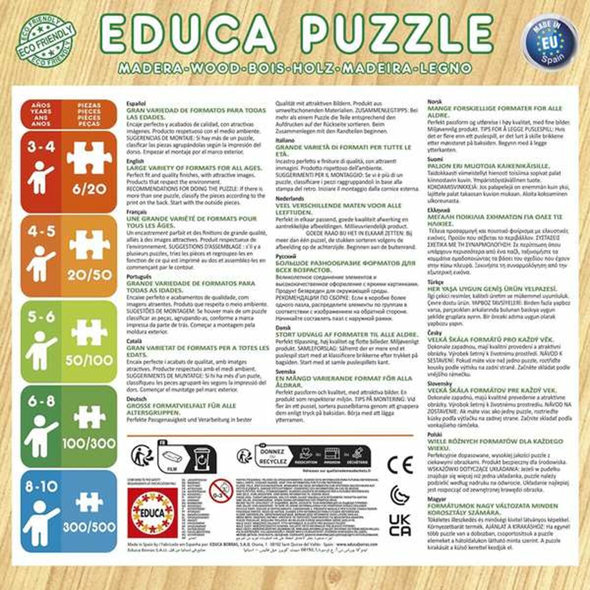Pussel Educa - 4