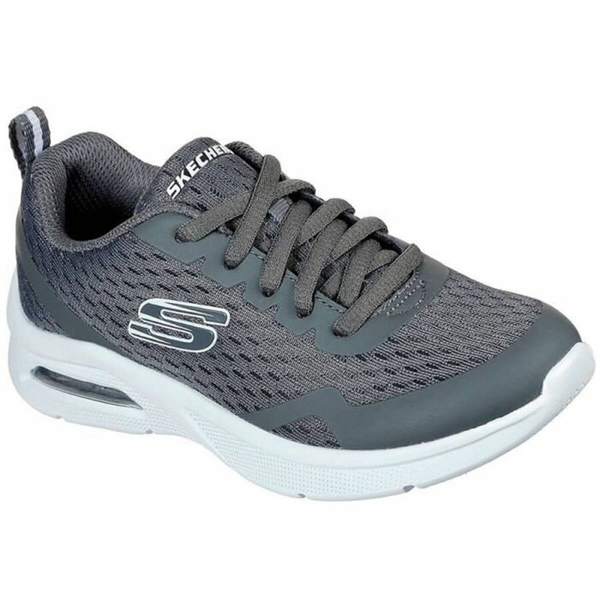Sportskor för barn Skechers Microspec Max Grå - 3