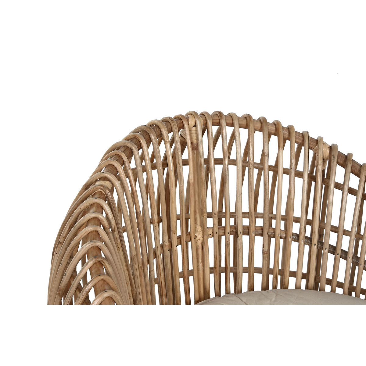 Kerti szék Home ESPRIT Bambu Rattan 70 x 70 x 74 cm - 3