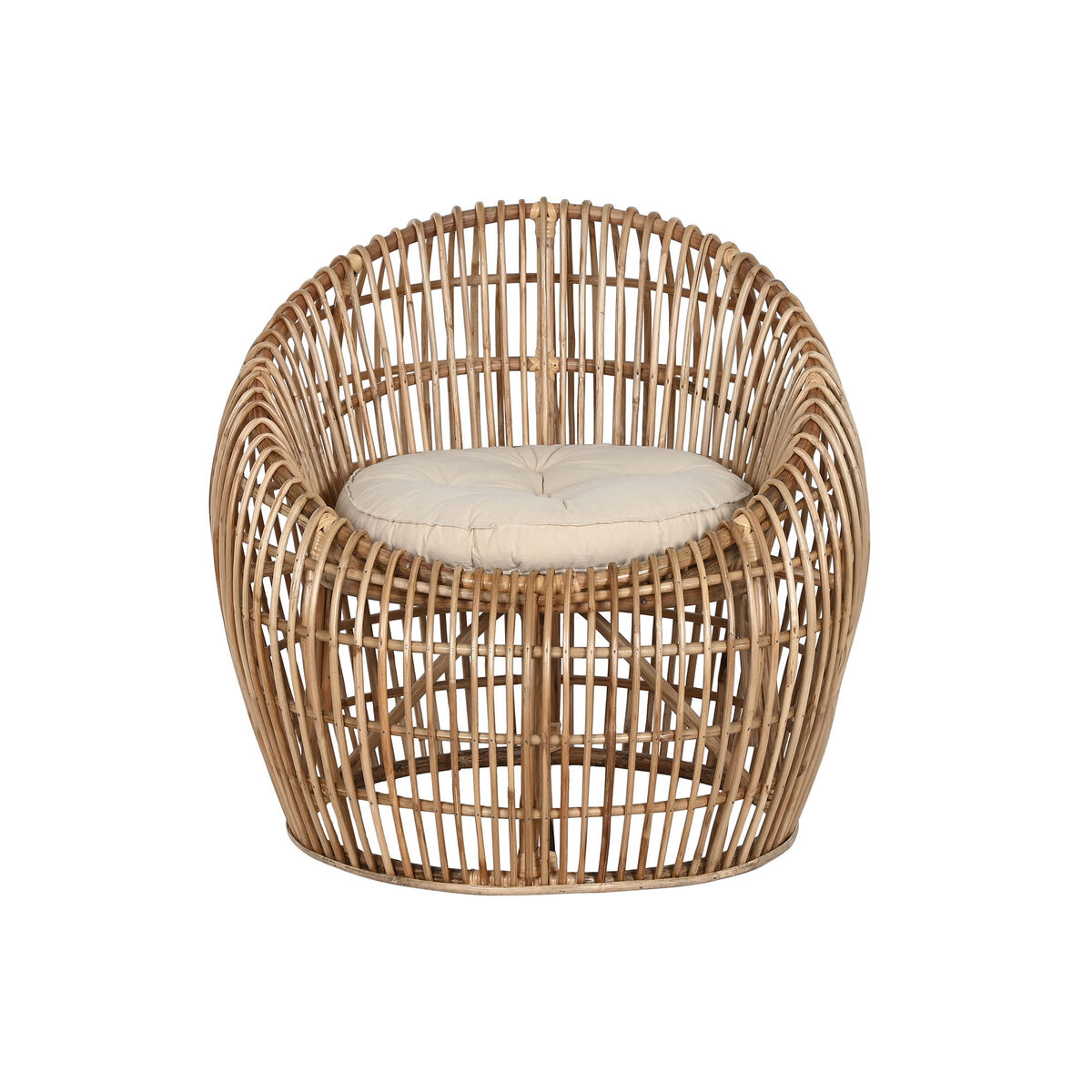 Kerti szék Home ESPRIT Bambu Rattan 70 x 70 x 74 cm - 5