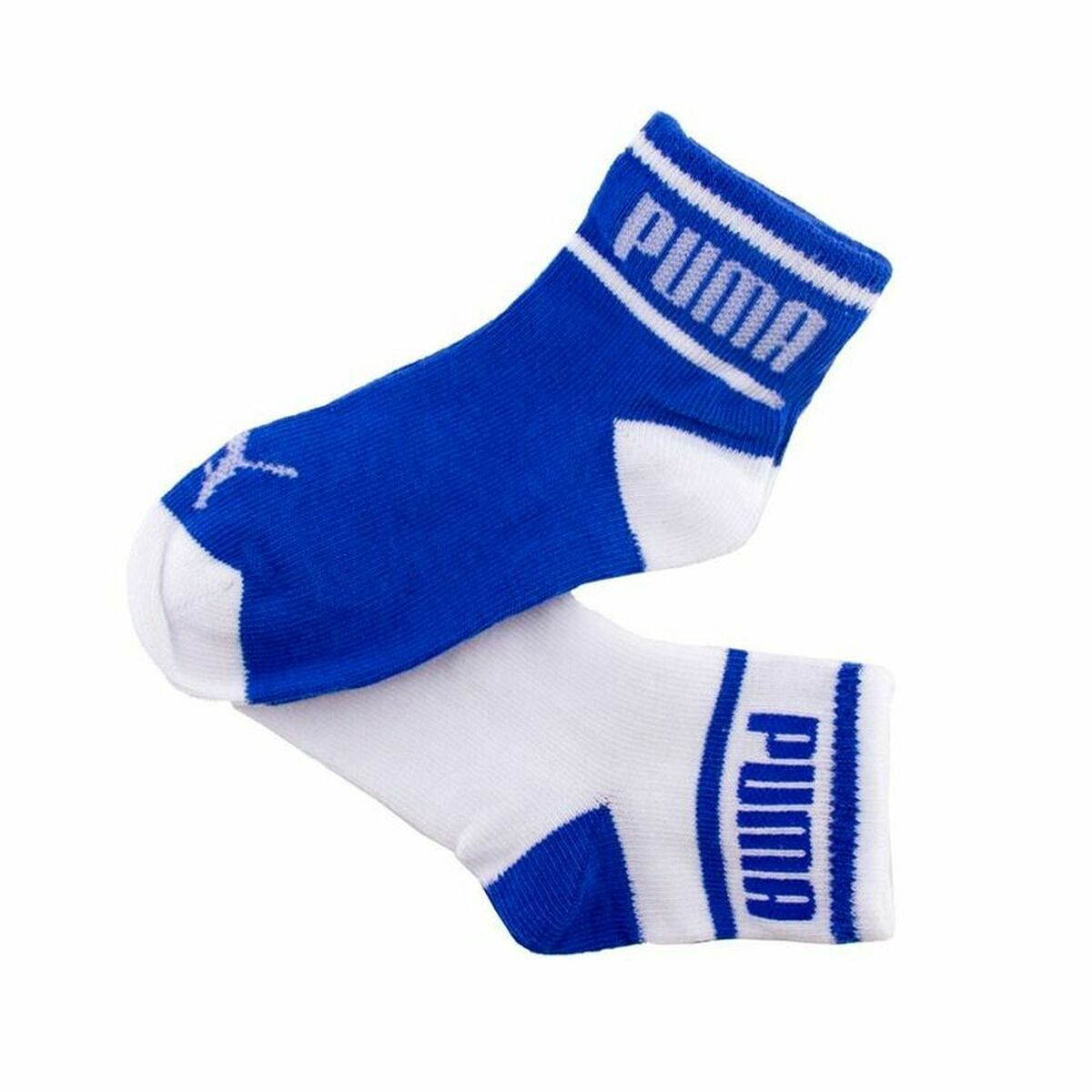 Sportstrumpor Puma Wording x2 Blå Unisex - 5