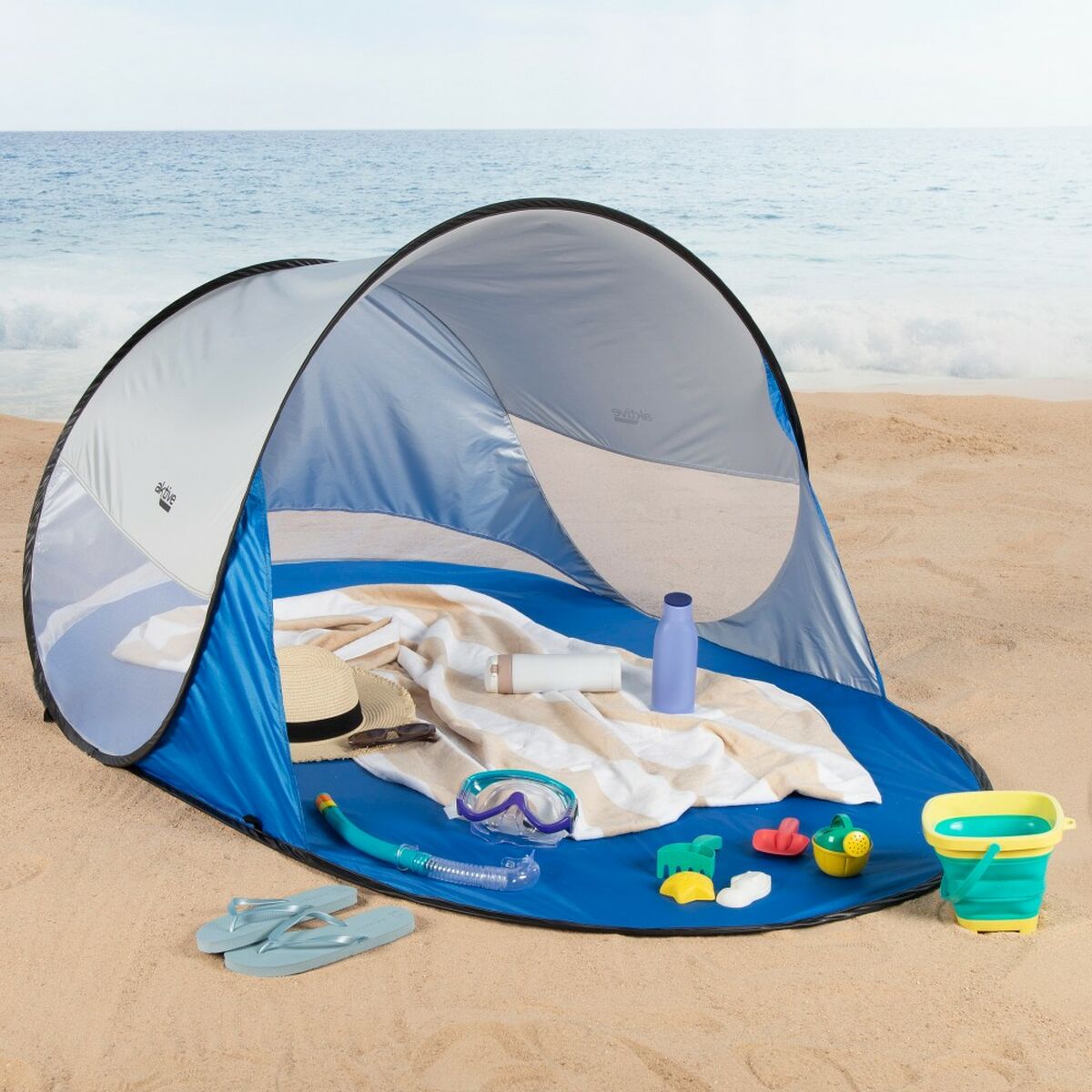 Strandtält Aktive Polyester 200 x 90 x 120 cm - 4