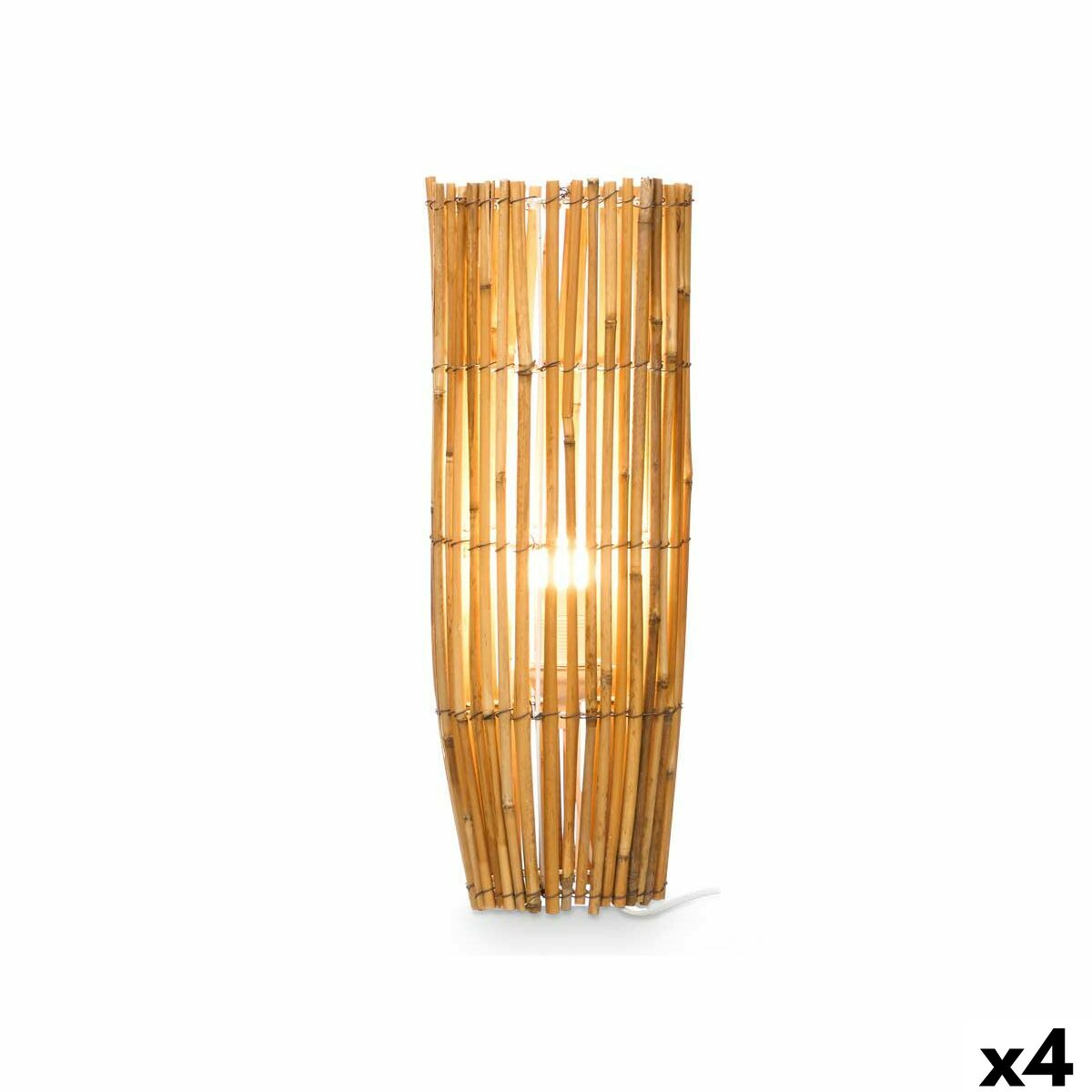 Golvlampa Gift Decor Naturell 18,5 x 53 x 18,5 cm (4 antal)