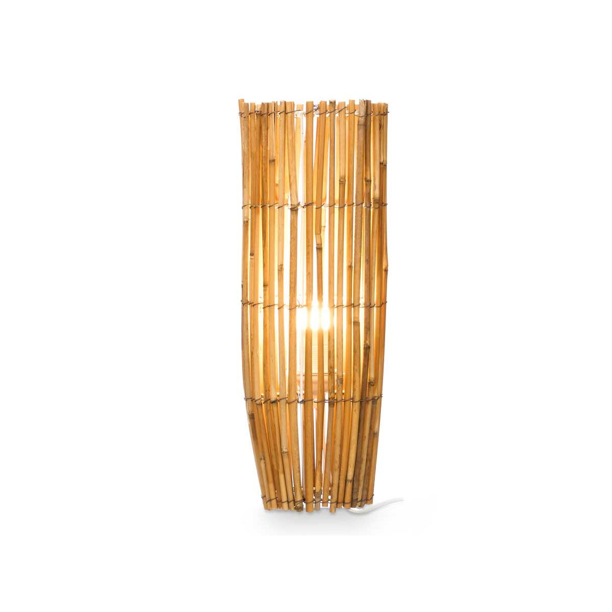 Golvlampa Gift Decor Naturell 18,5 x 53 x 18,5 cm (4 antal) - 4
